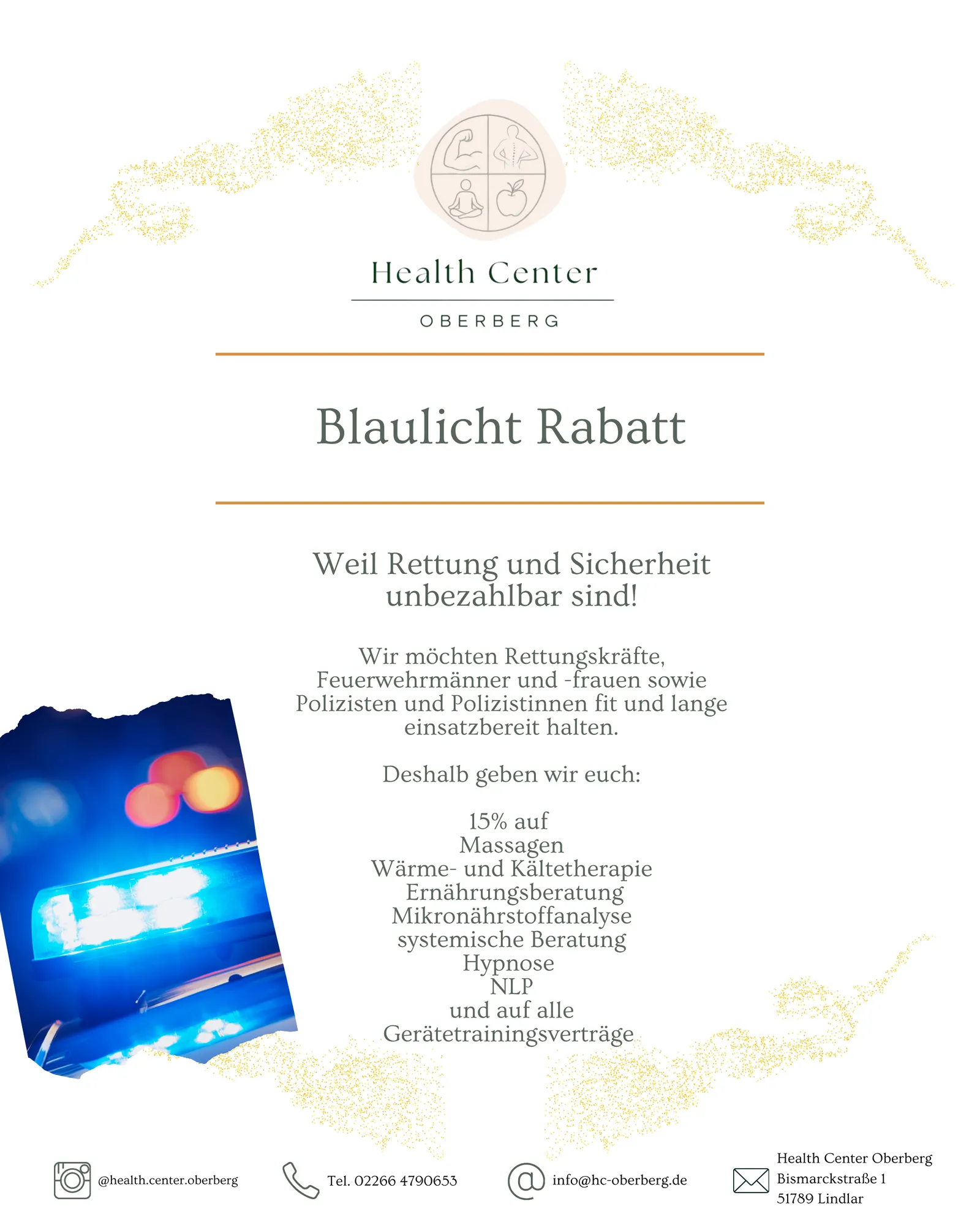 Willkommen im Health Center Oberberg Willkommen im Health Center Oberberg