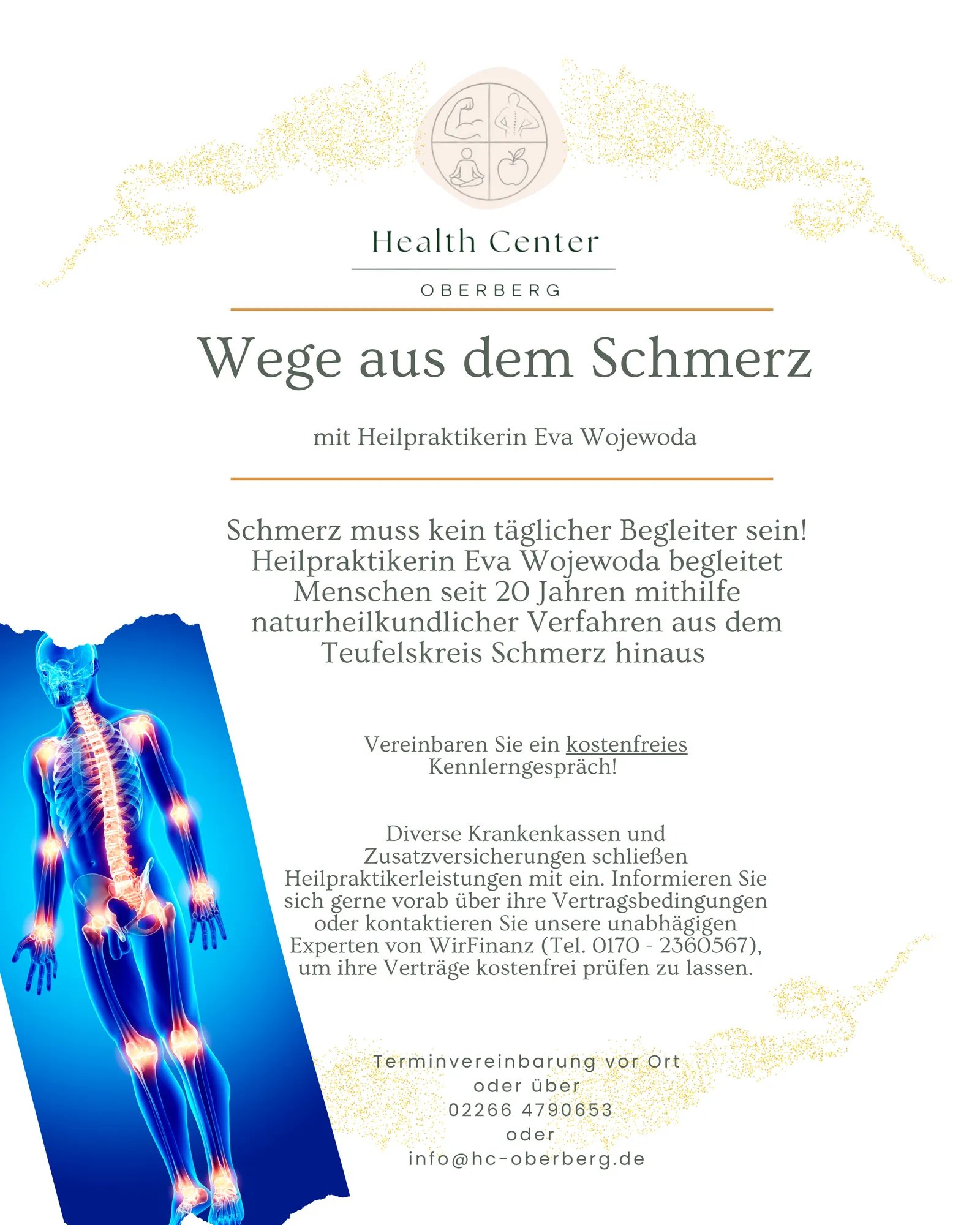 Willkommen im Health Center Oberberg Willkommen im Health Center Oberberg