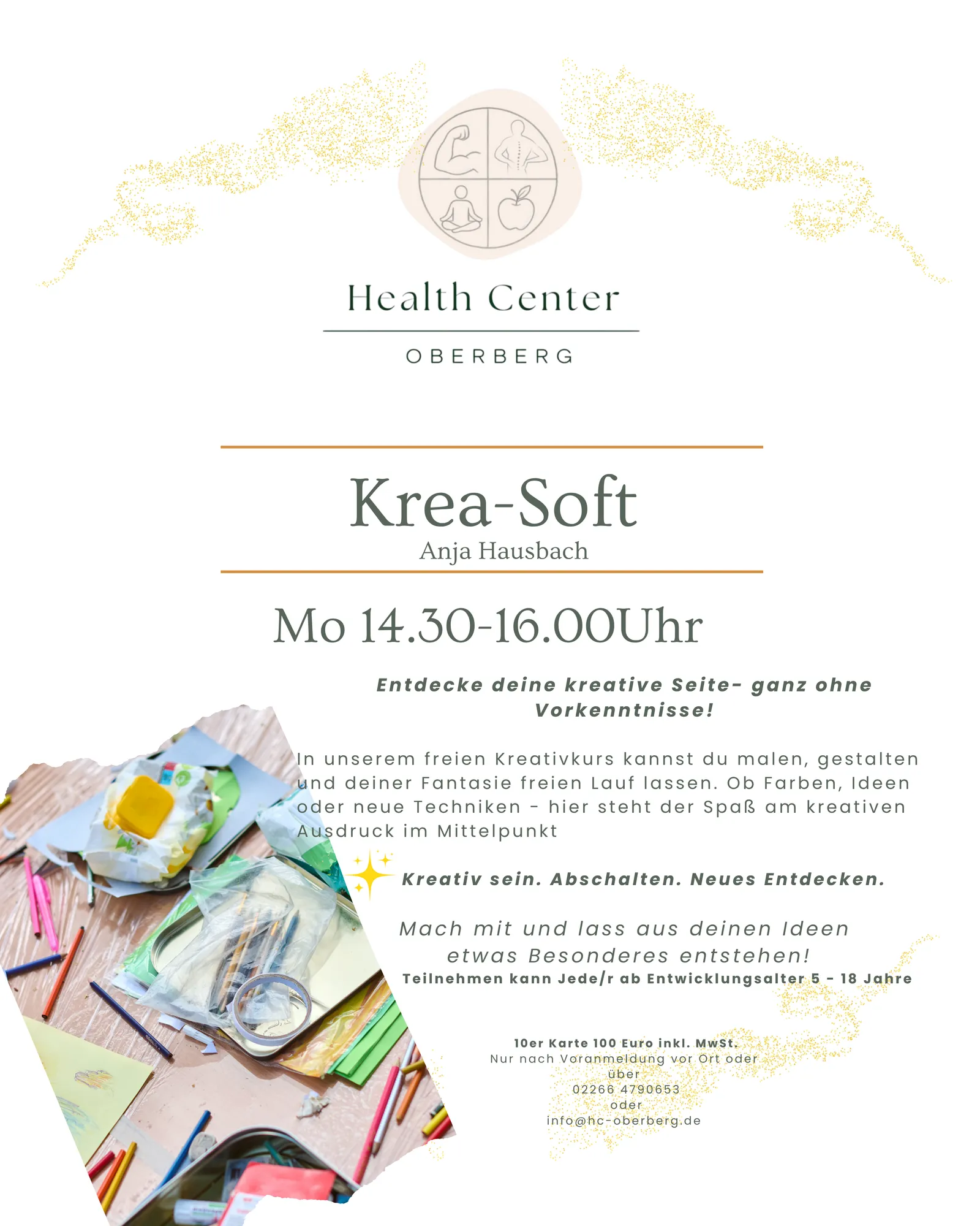 Willkommen im Health Center Oberberg Willkommen im Health Center Oberberg