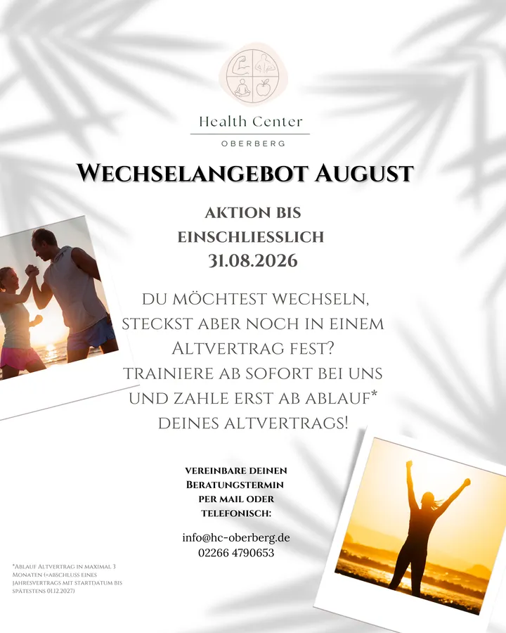 Willkommen im Health Center Oberberg