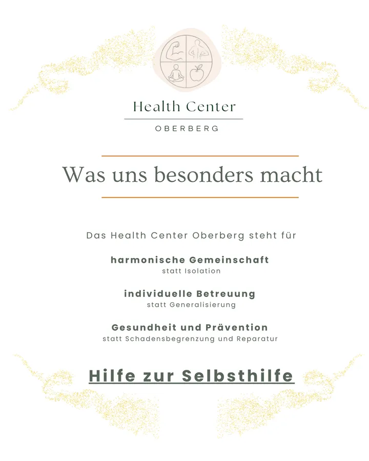 Willkommen im Health Center Oberberg
